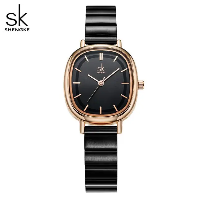 Shengke relogio feminino นาฬิกาผู้หญิง K0174หรูชั้นนำนาฬิกาข้อมือควอตซ์สำหรับผู้หญิงนาฬิกาหรูดีไซน์ใหม่