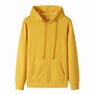 Sudadera con capucha extragrande de algodón 100% de alta calidad para hombre, sudadera informal con logotipo de letra de calle alta de doble línea Essentials High Street - Product Image 4