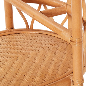 Carrito de Bar de ratán de alta calidad, elegante carrito de bebidas tejido a mano para hoteles, restaurantes y decoración del hogar - Product Image 2