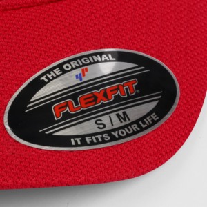 Casquette respirante avec logo Pro Profile rouge - Product Image 4