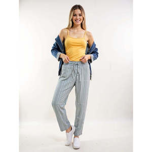 Pantalones de Pijama Evolve para Mujer, Súper Suaves, de Rayón Estampado, Transpirables, Estilo Harem con Bolsillos, Cómodos y Relajados - Product Image 4