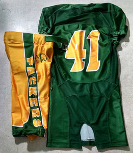 ชุดยูนิฟอร์มฟุตบอลเยาวชนอเมริกันเสื้อระบายอากาศได้ดีเสื้อพลัสไซส์ - Product Image 4