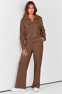 Ensemble de survêtement unisexe 2 pièces, ensembles de jogging pour femmes, vente en gros, polaire d'hiver, ensemble de pantalons de sport deux pièces, survêtements pour hommes - Product Image 3