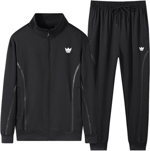 Ensemble de survêtement personnalisé 420 Gsm, sweat-shirt et pantalon de survêtement, ensemble de jogging ample, survêtement gris surdimensionné pour homme, streetwear, fabricant de survêtement - Product Image 4