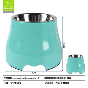 Ciotola per Animali Domestici in Acciaio Inox e Plastica, Prodotta da Fabbricante Professionale - Product Image 3