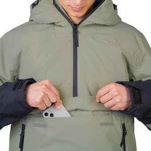 Veste coupe-vent streetwear à capuche pour homme 2026, personnalisable, grandes tailles, 100 % polyester, toile légère, coupe-vent, patchwork sur le devant - Product Image 4