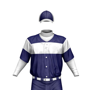 ชุดกีฬาเสื้อเบสบอลน้ำหนักเบาออกแบบได้ตามที่ต้องการสำหรับมืออาชีพ - Product Image 4