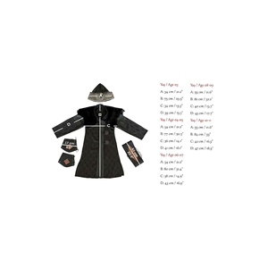 เครื่องแต่งกายเด็กอัลไพน์ติดกระดุมสีดำ - Product Image 6