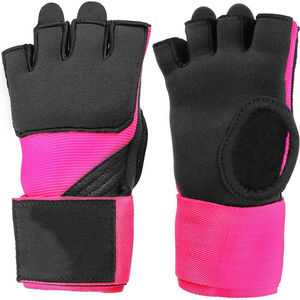 Gants de boxe avec doublure intérieure élastique en gel pour entraînement rapide et ouverture à la main avec coutures forcées ODM logo personnalisé - Product Image 4