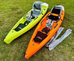 MEILLEURES VENTES 2025 Kayak à pédales 100% neuf, kayak de pêche individuel, Hobies Compass Fishing Kayak 2024 - Product Image 1
