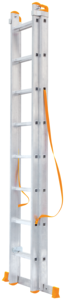 Hot Sale Elbe Industry 4M Aluminum Double Part Combination Ladder 10-12 <b>Steps</b> Extension 300kg Load Capacity for Industrial Use - Product Image 2