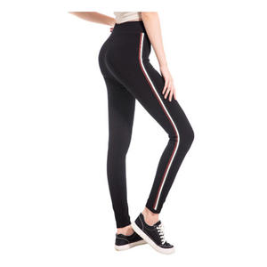 Leggings de yoga pour femmes en gros, respirants, antibactériens, en fibre de coton, vêtements décontractés, qualité supérieure, pas cher - Product Image 6