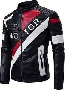 Top Trending Wholesale Latest Style Men's Faux Leather Hooded <b>Trucker</b> <b>Jacket</b> with Sherpa Lining Classic Leather <b>Jacket</b> 2024 - Product Image 2