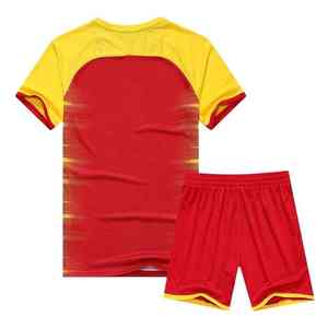 ชุดฟุตบอลผู้ใหญ่แบบสั่งทำพิเศษ พิมพ์ลายแบบระเหิด แห้งเร็ว ชุดทีมกีฬา เสื้อผ้ากีฬา ระบายอากาศได้ดี - Product Image 3