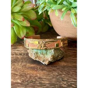 Navajo Handmade Fashion <b>Copper</b> Cuff <b>Bracelet</b> - Product Image 1