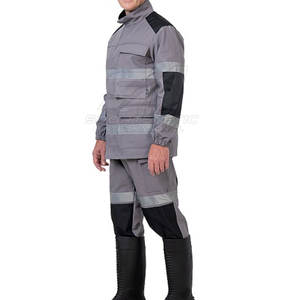 Combinaisons de travail professionnelles haute visibilité avec bande réfléchissante pour une utilisation nocturne et en basse lumière Combinaisons de travail - Product Image 2