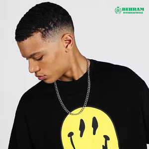 Nouvel Arrivage T-shirt Homme Ample Respirant Écologique à Séchage Rapide en Polyester/Coton pour l'Entraînement Estival et le Streetwear - Product Image 5