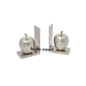 Handicraft Decorative Airplane Design Aluminum Metal Nickel Platted Bookend Office and <b>Bookshelf</b> <b>Decoration</b> - Product Image 4