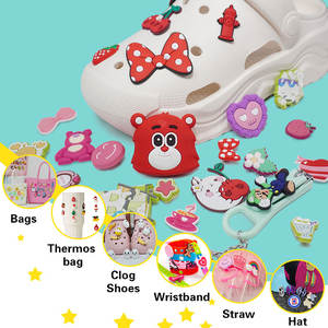 جديد PVC أحذية مركبة سحر مختلف لطيف جرار وآلات البناء ديكورات الأحذية - Product Image 5