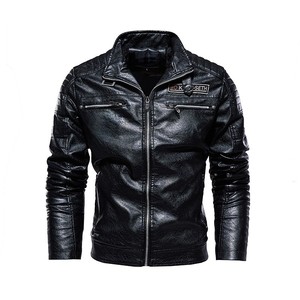 Veste en cuir coupe-vent de haute qualité pour hommes, tissu en toile durable, vêtements de meilleure conception, Offre Spéciale de taille XL, prix compétitif, hiver - Product Image 3