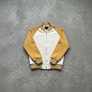 แจ็คเก็ตวาร์ซิตี้ขายดีสำหรับฤดูหนาว ผู้ชาย ผ้าฝ้ายคุณภาพสูง ทรงยาว สไตล์ไฮสตรีท - Product Image 2