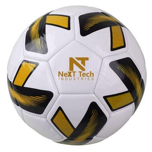 Ballon de football d'entraînement Next Tech Industries en matériau PU pour l'entraînement avec un design personnalisé et un logo personnalisé - Product Image 1
