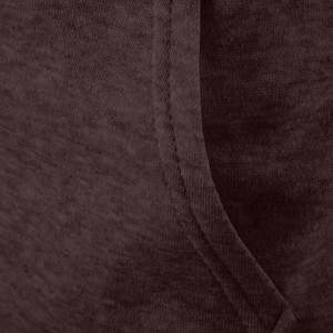 2024 nouveauté meilleure qualité hommes respirant 100% coton polaire sans manches fermeture éclair à capuche tenue décontracté pour l'hiver couleur unie - Product Image 4