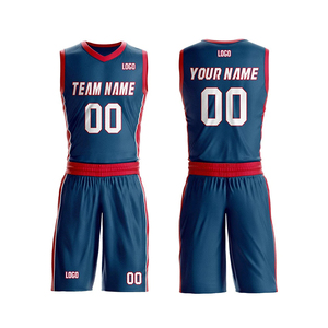 Conjunto de Uniforme de Baloncesto Superventas, Uniforme de Baloncesto con Impresión por Sublimación de Alta Calidad, Talla Grande, Equipo de Ropa Deportiva para Adultos - Product Image 1