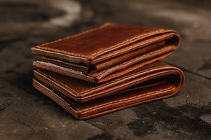 Billeteras de bolsillo frontal minimalistas de cuero genuino delgadas con bloqueo personalizado para hombres con clip para dinero regalo fino monedero Vintage - Product Image 4