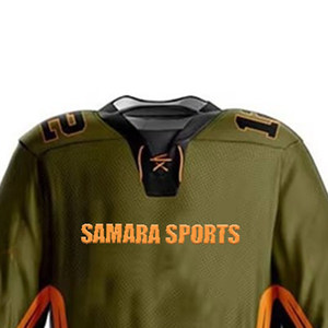 Meilleur design, maillots de hockey sublimés légers, service OEM, uniforme de hockey sur glace à prix raisonnable - Product Image 4