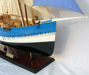Gia nhien โมเดลเรือไม้จำลองทำจากไม้ - Product Image 5