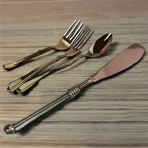 Couteau à fromage perlé en acier inoxydable de qualité alimentaire aspect vintage pour la maison, l'hôtel et le restaurant - Product Image 3