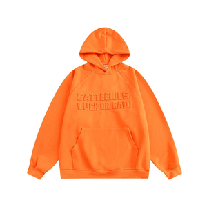 Sudadera con Capucha de Invierno para Hombre, 100% Algodón, con Estampado en Relieve, Personalizable, Corte Regular, Forro Polar - Product Image 5