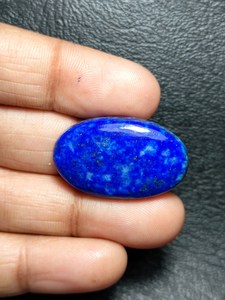 Top qualité 100% naturel Lapis Lazuli cabochon à facettes forme ovale pierres précieuses en vrac pour la fabrication de bijoux utilisation aux prix de gros OEM - Product Image 2
