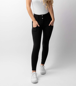 Jodhpur d'équitation et culotte d'équitation pour femmes leggings équestres avec poche latérale vêtements de sport vente en gros - Product Image 1