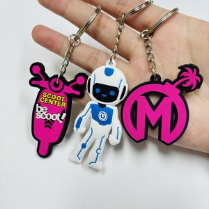 2024 New Design Customize Logo Various Food PVC Rubber <b>Key</b> Chain <b>Custom</b> 2d/3d Anime Soft Keychain Make Rubber Silicon <b>Key</b> Ring - Product Image 6