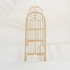 Support de cintre en rotin pour vêtements d'enfants cintre de vêtements de bébé respectueux de l'environnement supports sur pied accessoires pour la maison - Product Image 3