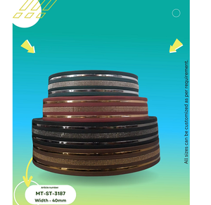 Sandalias de tiras transparentes flexibles Parte superior de zapatos de espuma Eva semiacabada diseñada DE LA India - Product Image 1