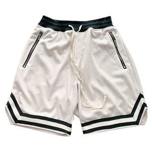 Short de basket-ball personnalisé en gros séchage rapide poches Baggy top qualité décontracté hommes maille court 2024 - Product Image 1