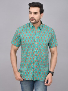 Robe imprimée à la main unisexe de haute qualité pour le plaisir de l'été et le style pakistanais à la mode avec les derniers modèles sur la vente de Rakhi - Product Image 2