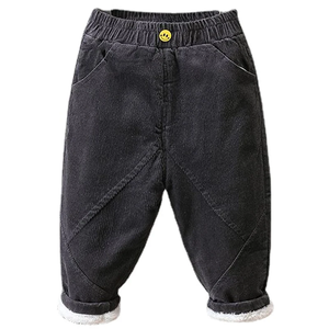 ชุดเครื่องแต่งกายฤดูหนาวแบบ2-in-1สำหรับเด็กผู้ชายวัยหัดเดินลายทึบมีปกเสื้อมีฮู้ดโลโก้ด้านหน้า - Product Image 6