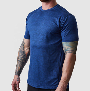 Running Drifit camiseta Slim Fit Custom Gym Fitness camiseta para hombres - Product Image 5