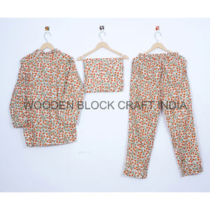 ชุดเดรสใส่ตอนกลางคืนทำด้วยมือชุดเดรสผ้าฝ้ายตัวยาวแบบถักระบายอากาศได้เอวยางยืดออกแบบลายดอกไม้ - Product Image 4