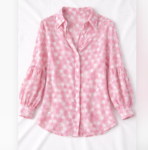 Chemise pour femme, fabricant de vêtements au Vietnam, OEM ODM, vêtements pour femme, étiquette personnalisée, tissu personnalisé, vêtements en gros - Product Image 1