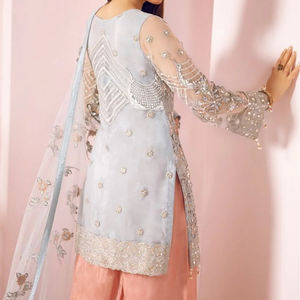 Robes de soirée de luxe élégantes et belles costumes 3 pièces robe de soirée de style dernier cri brodé sur mesure - Product Image 4