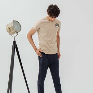 100% Impression de logo personnalisé T-shirts pour hommes Nouveau Design Streetwear avec impression graphique avant/arrière Streetwear pour hommes - Product Image 2