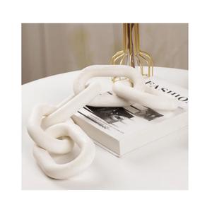 Link Chain Wood <b>Knot</b> Decoration <b>Ornament</b> Wood <b>Knot</b> Decor for Home Living Room Bedroom - Product Image 6