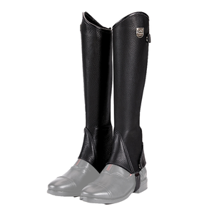 Protège-jambes réversibles en cuir de vachette pour l'équitation OEM 2026 - Marque personnalisée MH1258 - Product Image 4