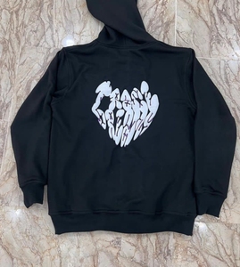 Sudadera con Capucha para Mujer, 100% Algodón, 350GSM, Diseño Sólido, Invierno, Transpirable, Felpa, Estampado Frontal en Relieve, Diseño Personalizado, Pakistán - Product Image 2