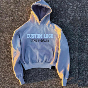 Oversized Unisex Pullover <b>Hoodie</b> and Sweatpants Set 100% Cotton Eco-Friendly Digital Printed Streetwear <b>Thermal</b> <b>Hoodie</b> - Product Image 6